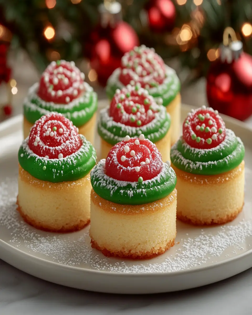 Mini Holiday Butter Cakes with Festive Swirls: A Delightful Recipe for Your Christmas Table First Image First Image