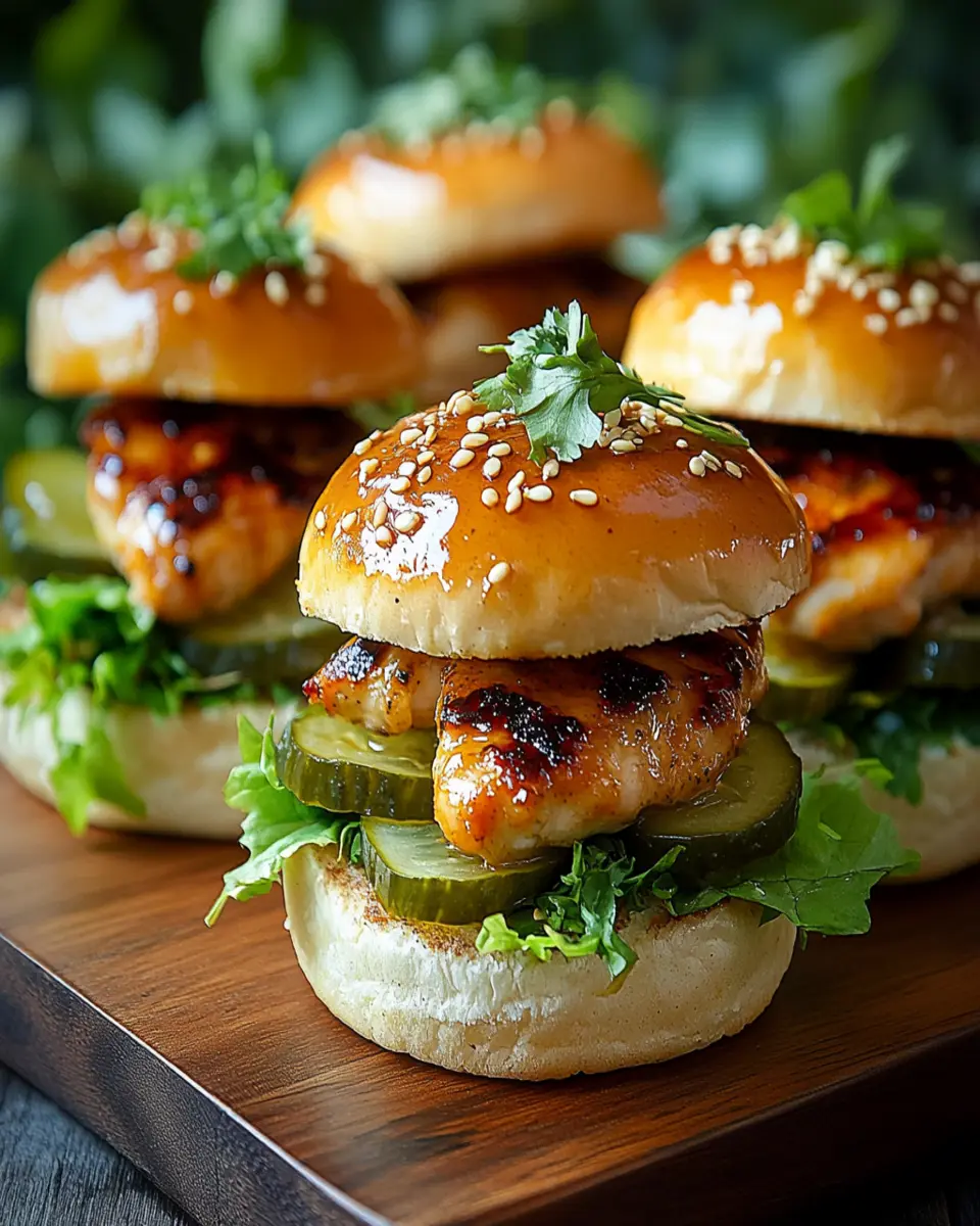 Honey Mustard Chicken Sliders First Image First Image
