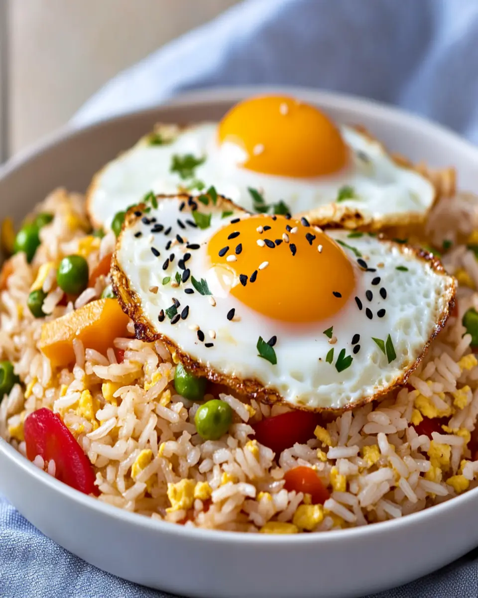 Delicious Tray Bake Egg Fried Rice for Effortless Dinners First Image First Image