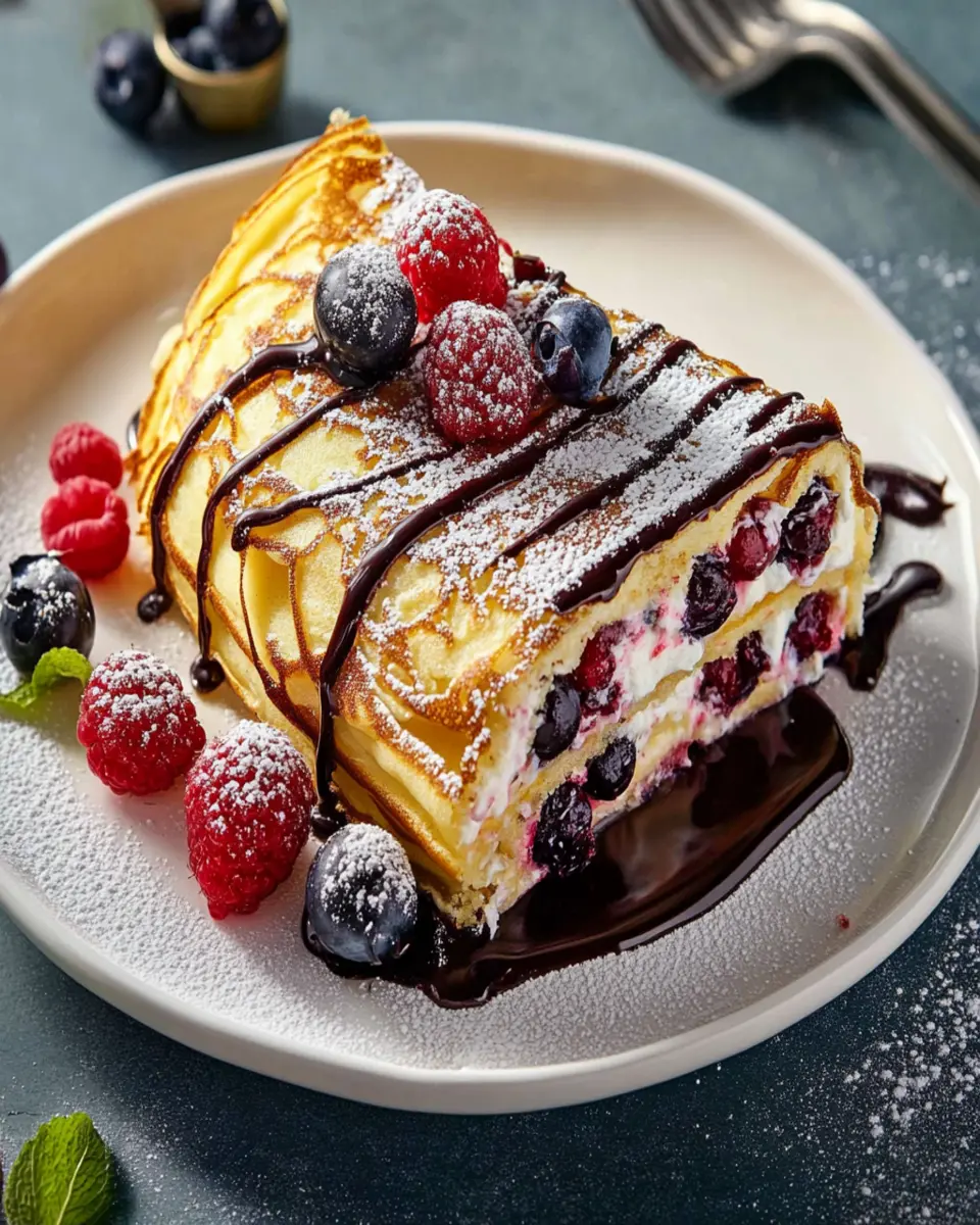 This Lazy Crêpe Cake Is 1,000 Times Easier Than Making Crêpes (But Just as Special) First Image First Image