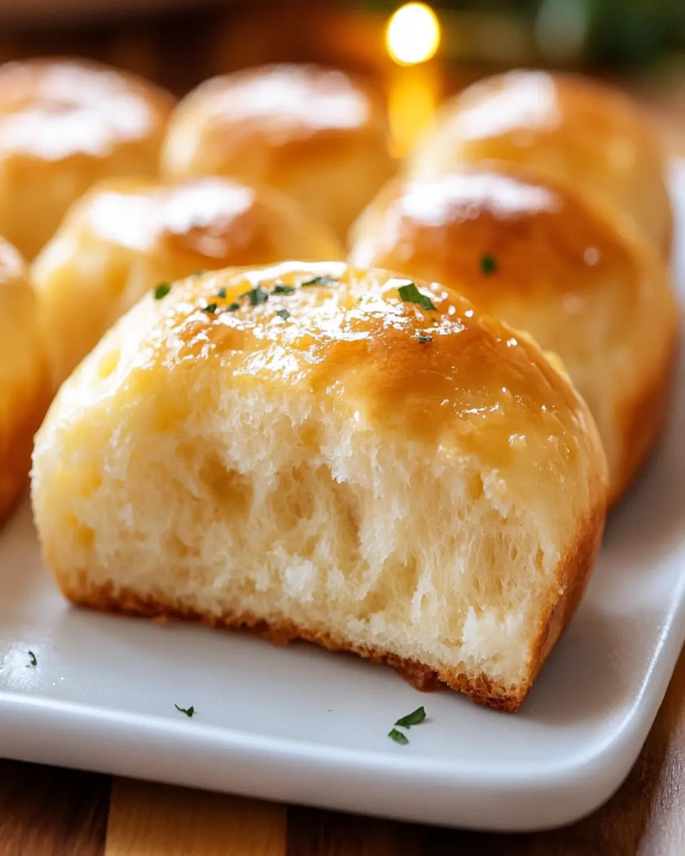 Quick Dinner Rolls with Mayo First Image First Image