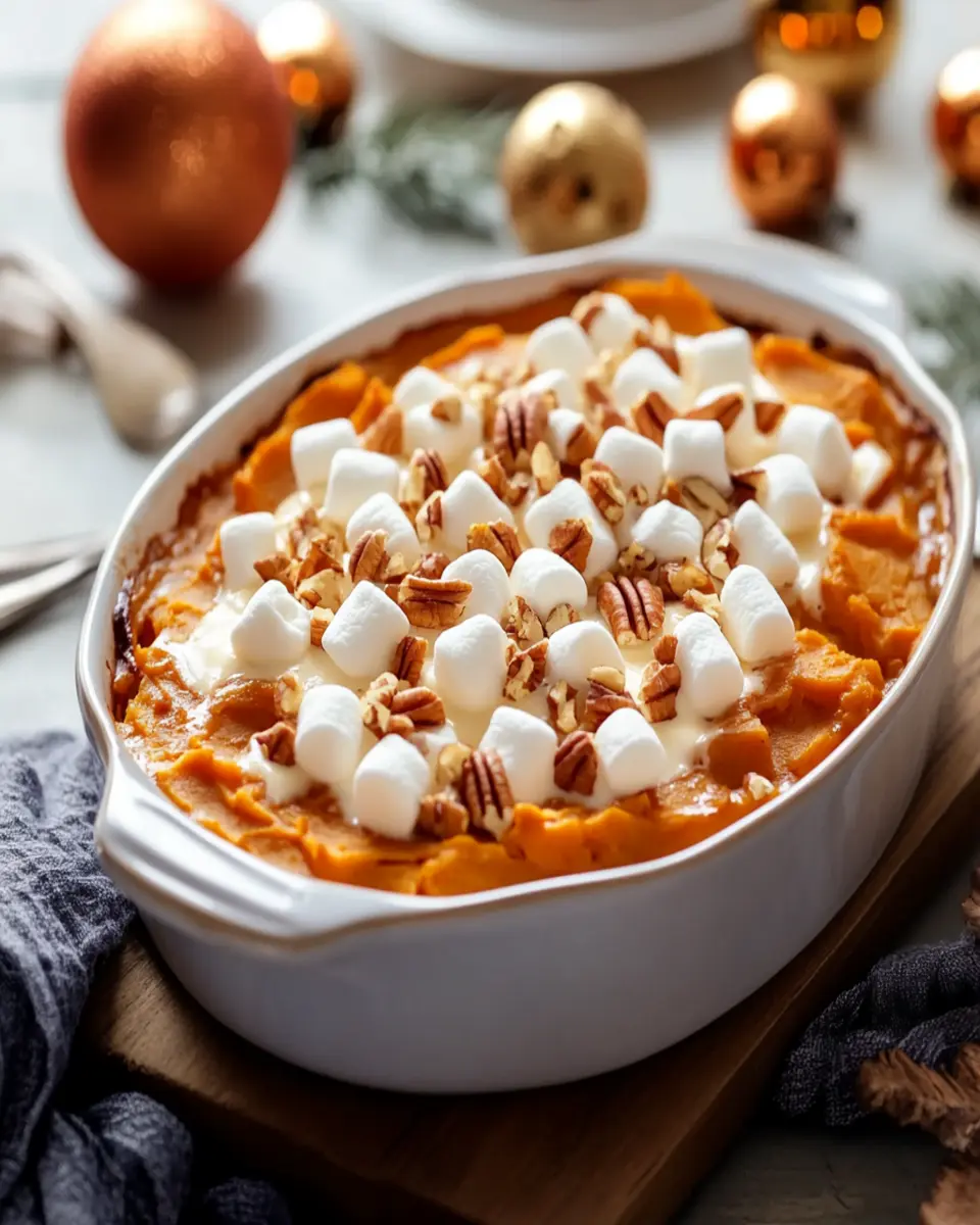 Sweet Potato Casserole: A Cozy Holiday Delight to Share First Image First Image
