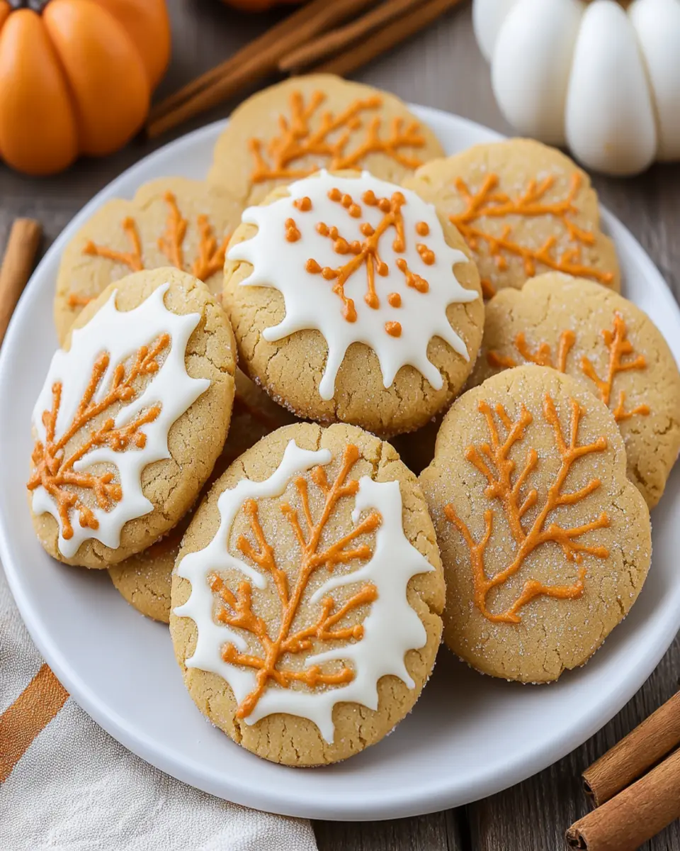 Pumpkin Sugar Cookies First Image First Image