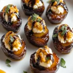 Irresistible Pumpkin Goat Cheese Stuffed Dates Recipe First Image First Image