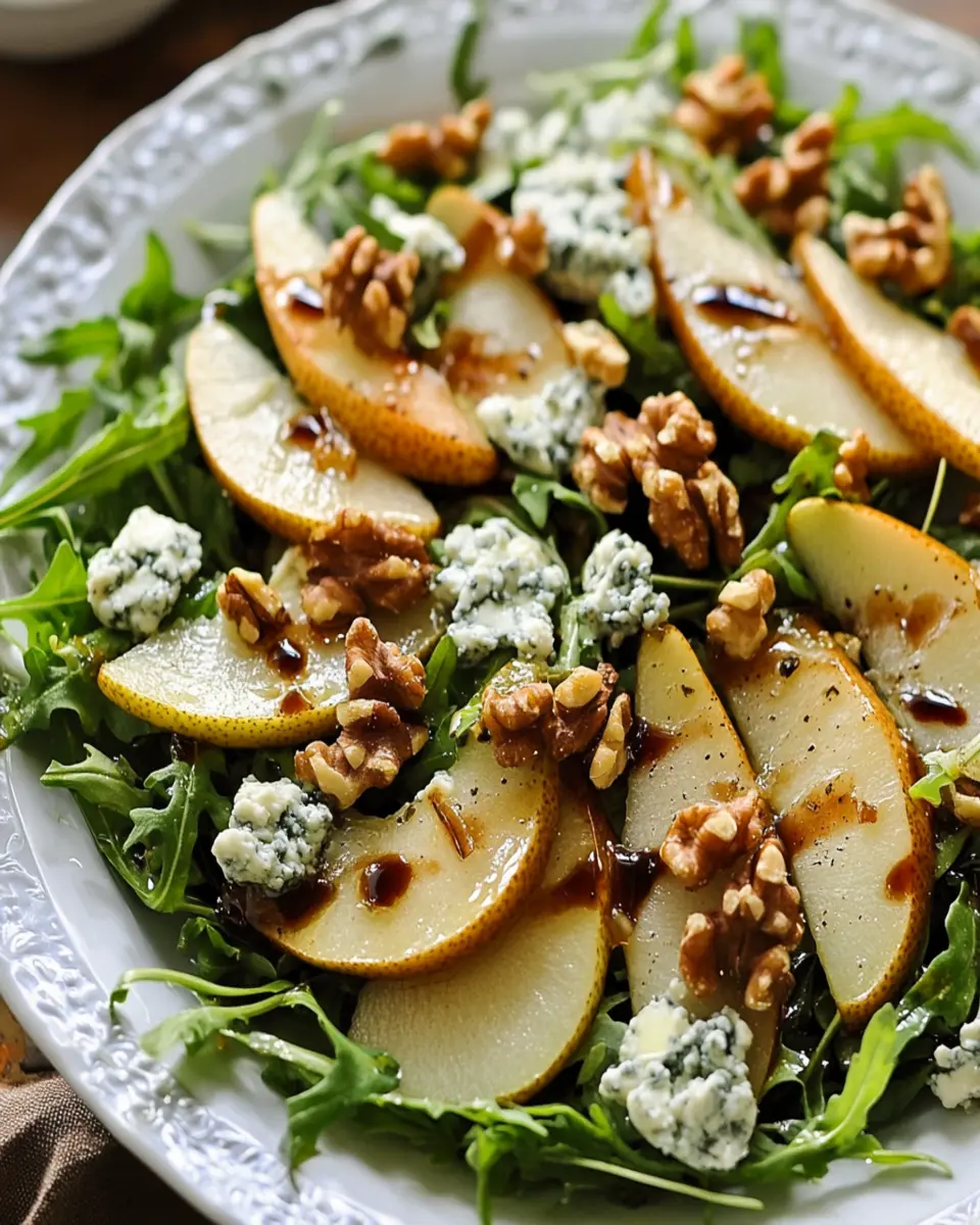Pear and Gorgonzola Salad First Image First Image