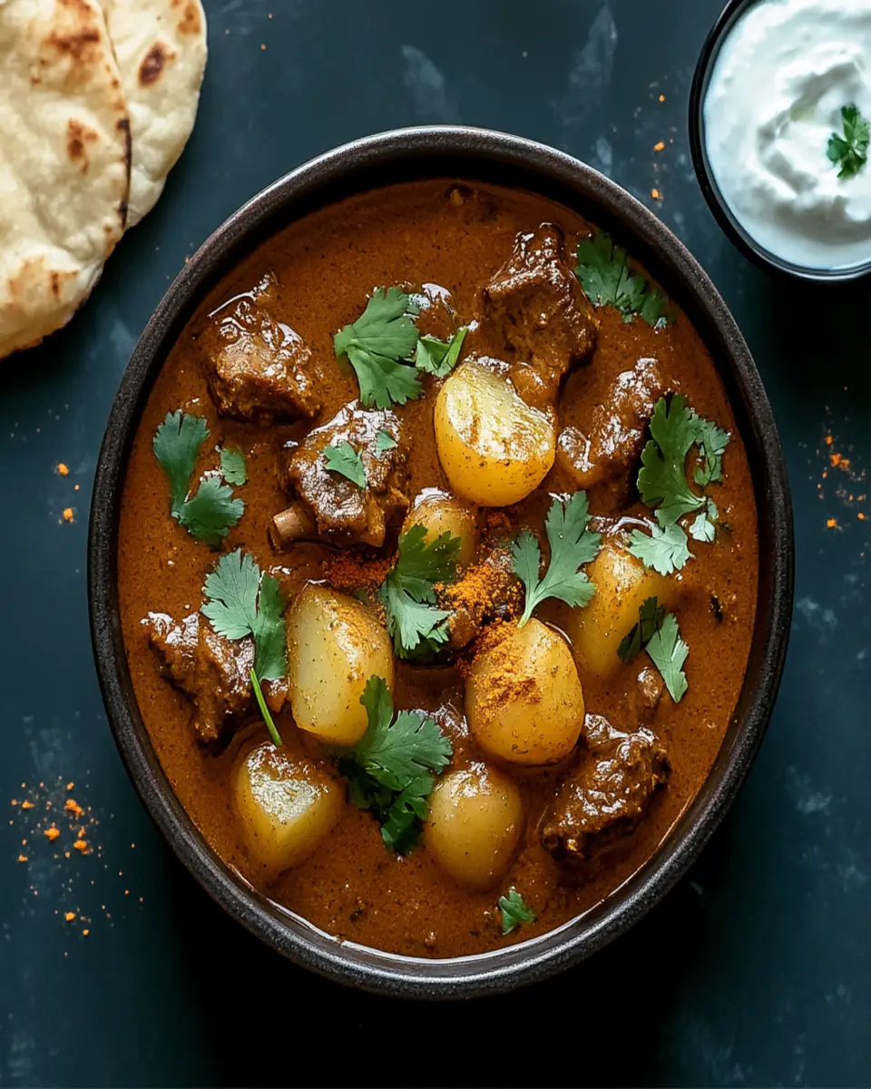 Aloo Gosht: Classic Mutton and Potato Curry Recipe First Image First Image