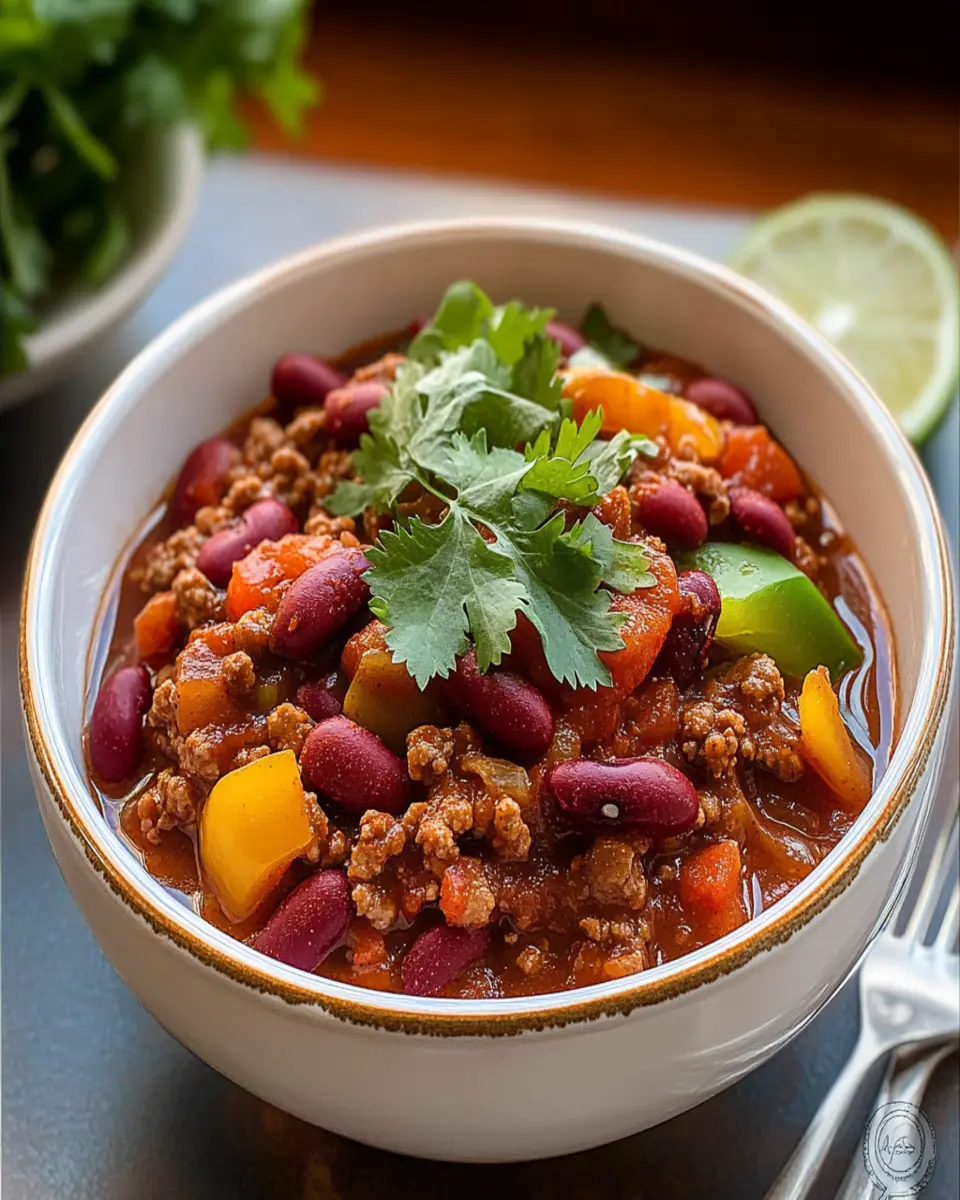 Easy Homemade Chili First Image First Image