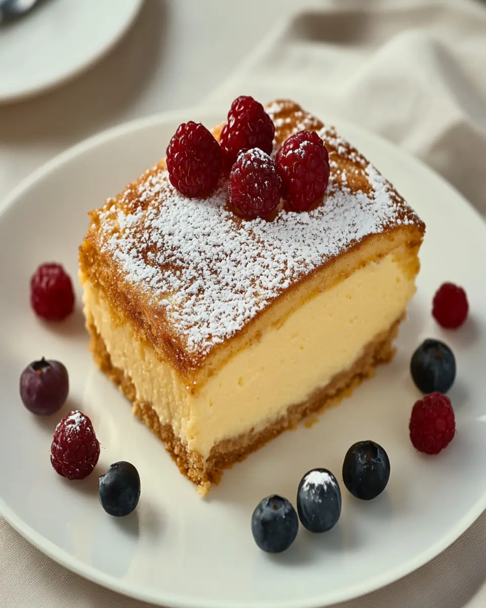 Irresistible Magic Custard Cake for Dessert Lovers First Image First Image