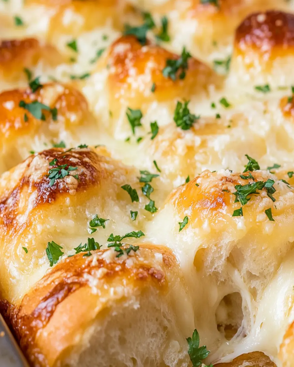 Cheesy Hawaiian Roll Garlic Bread First Image First Image