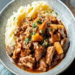 Pressure-Cooker Mushroom Pork Ragout First Image First Image