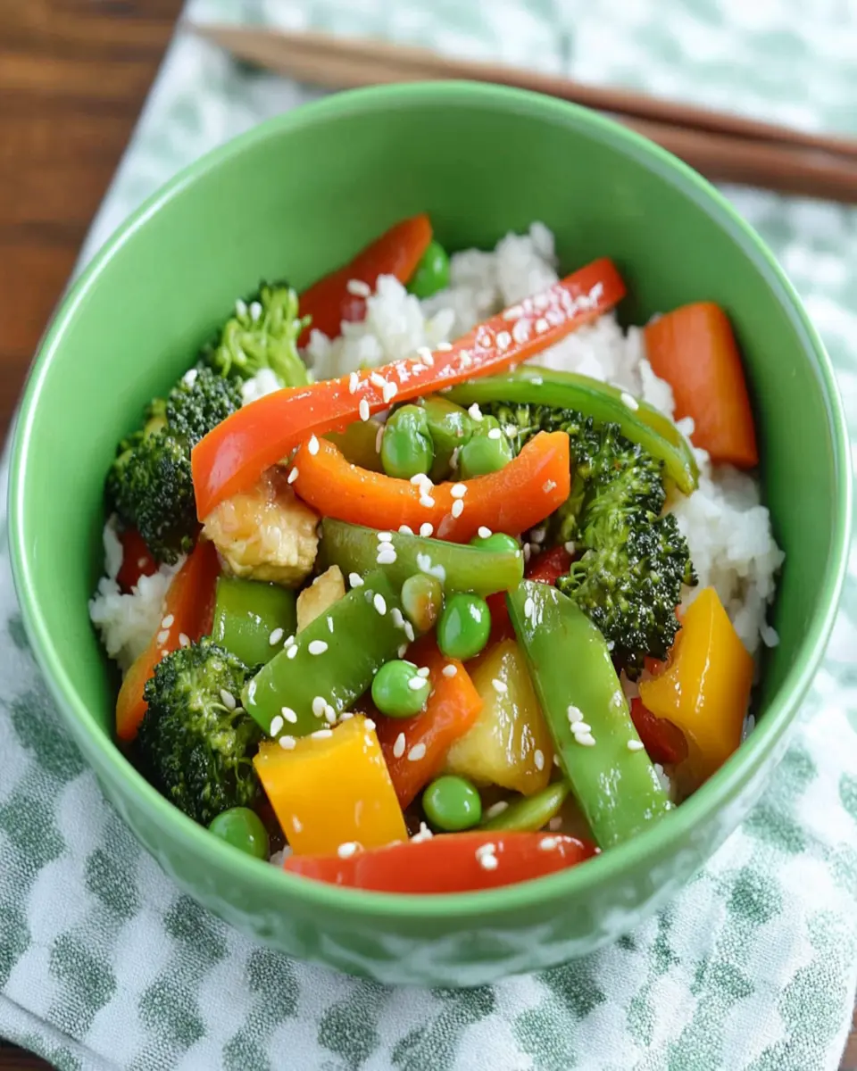 Easy Vegetable Stir Fry First Image First Image