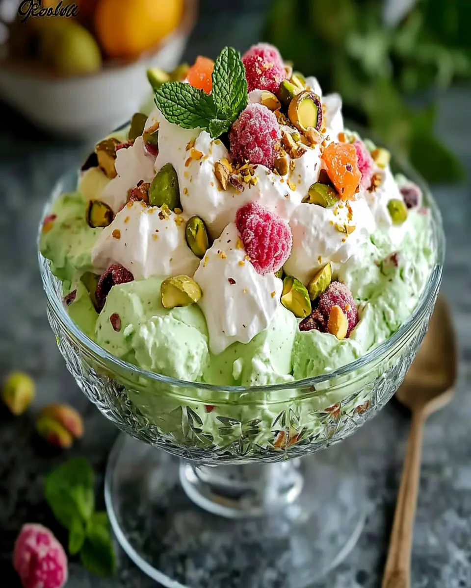 Delicious Pistachio Fluff Salad for Your Next Family Gathering First Image First Image