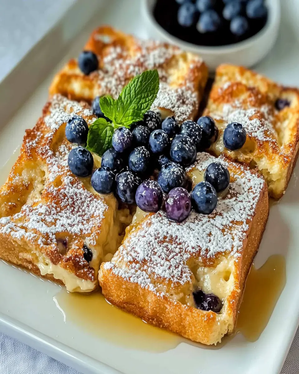 Blueberry French Toast Bake First Image First Image