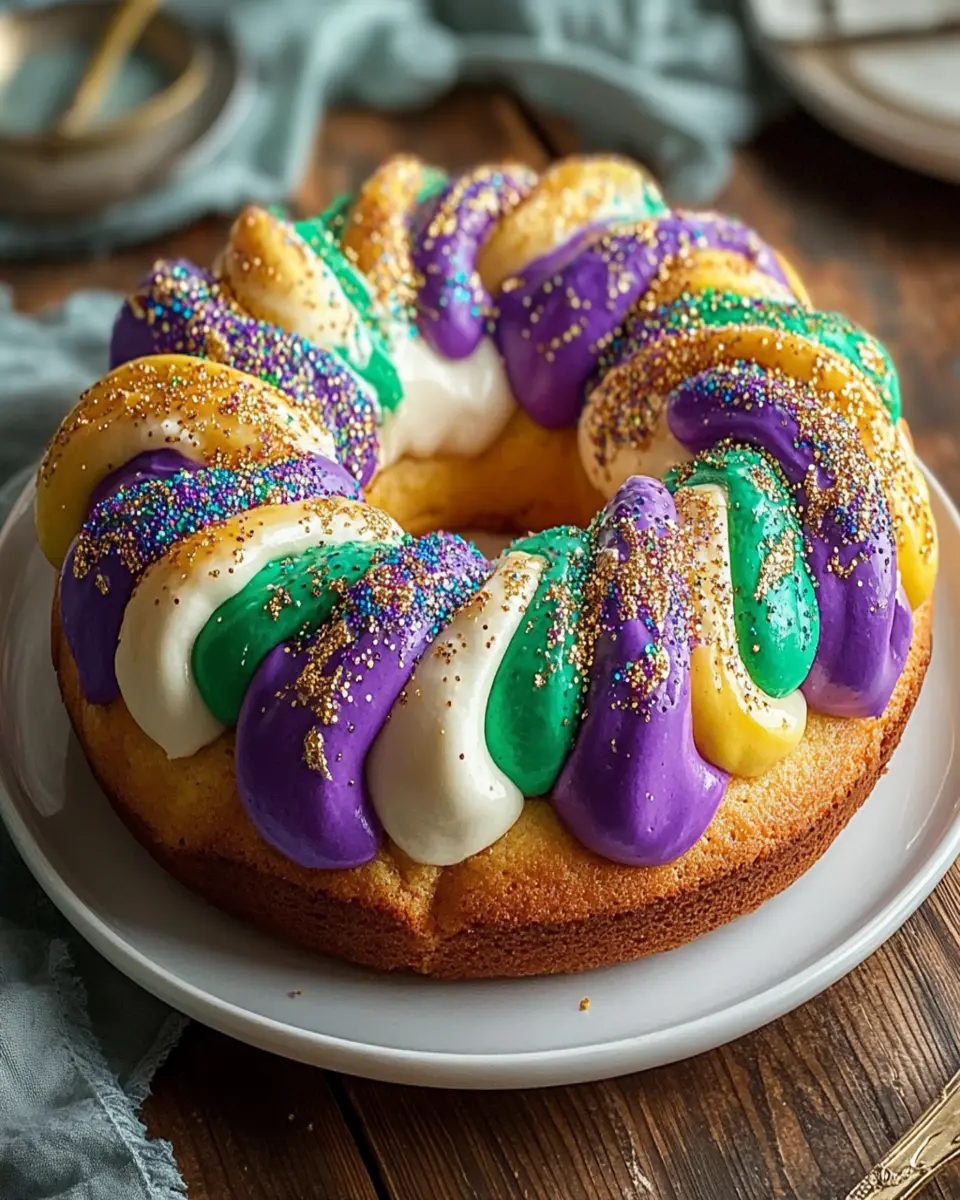 Irresistible King Cake Recipe for Festive Celebrations First Image First Image