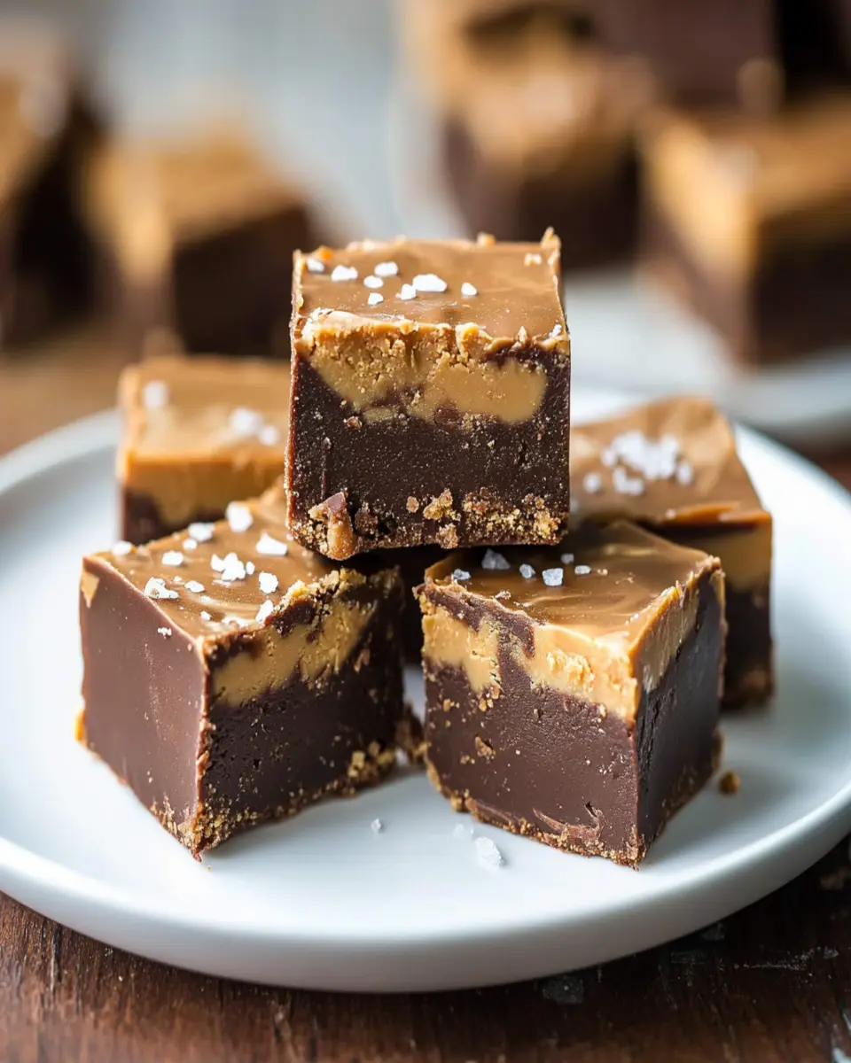 Chocolate Peanut Butter Fudge First Image First Image