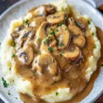 Easy Mushroom Gravy (Without Drippings) First Image First Image