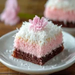 Pink Coconut Snowball Cake Bars – Soft, Creamy & Beautiful Dessert Recipe First Image First Image