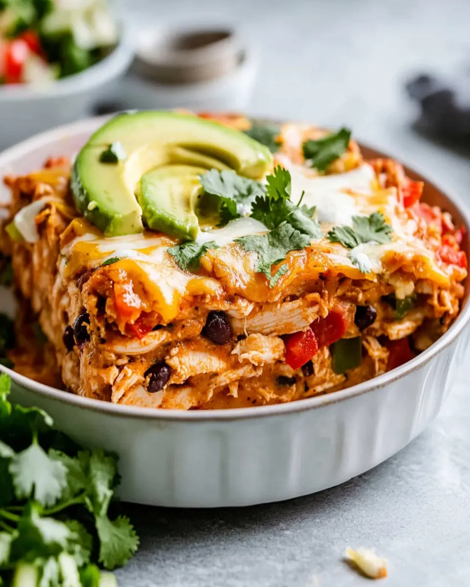 Chicken Tortilla Casserole First Image First Image