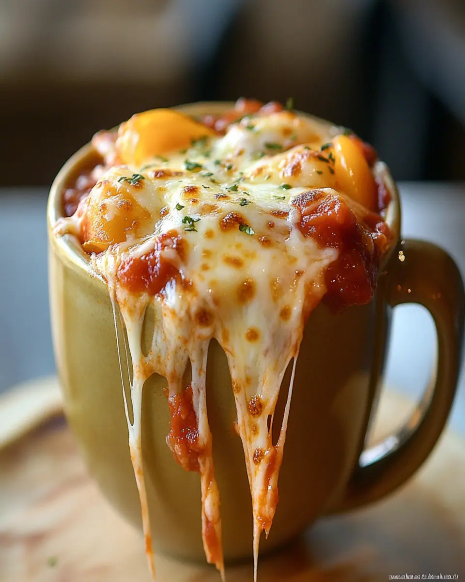Pizza In a Mug First Image First Image