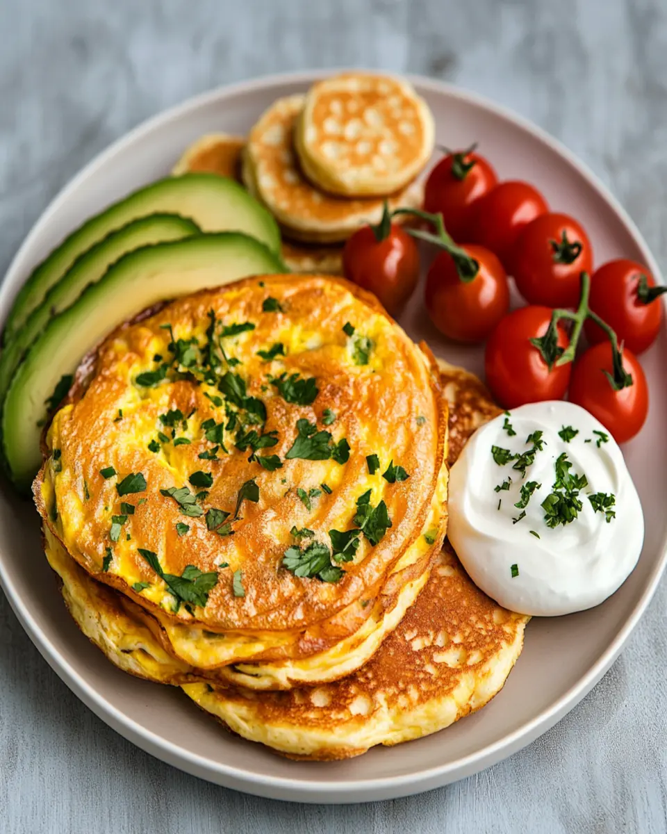 Delicious Aussie Breakfast Platter: Frittata & Pikelets Magic First Image First Image