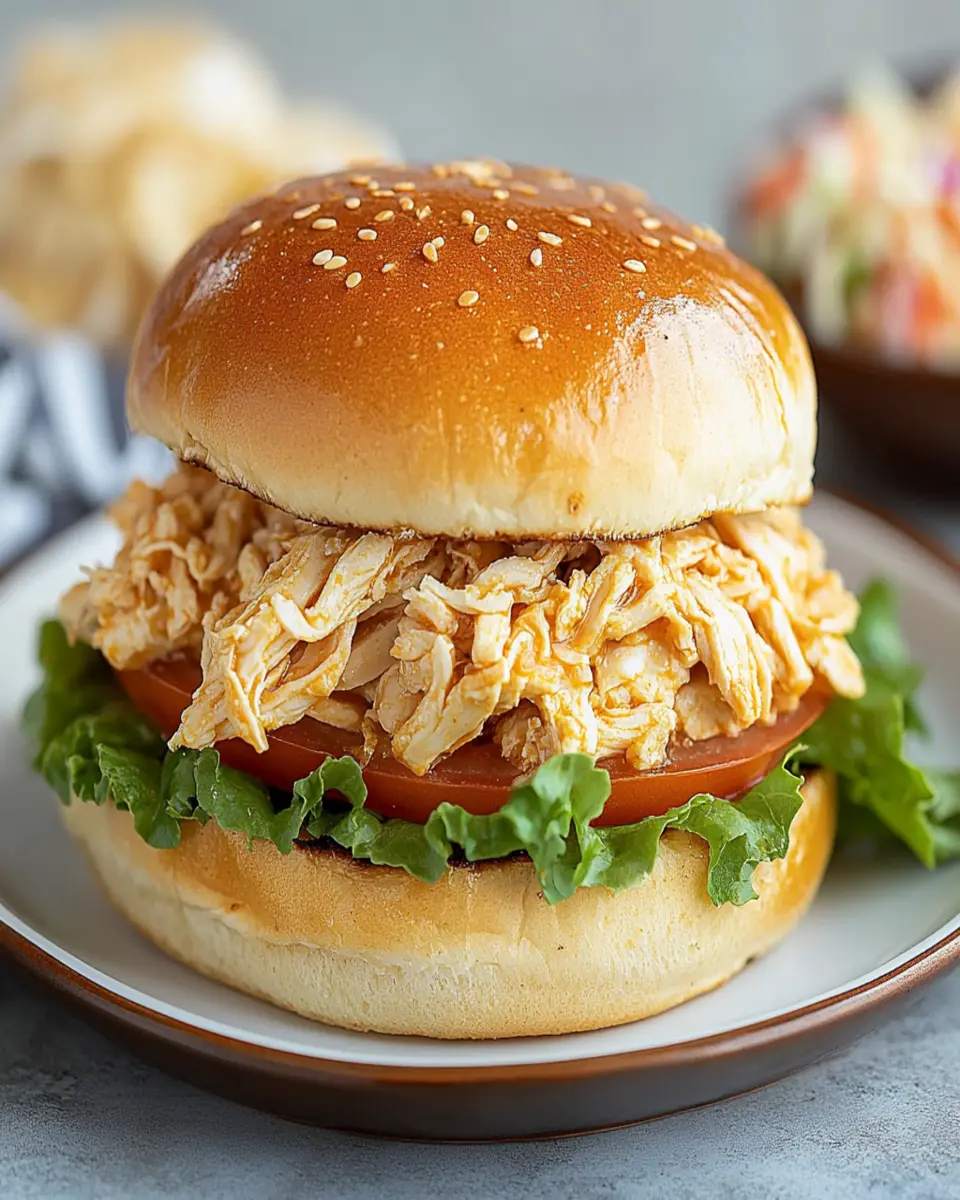 Savory Ohio Shredded Chicken Sandwich for Ultimate Comfort First Image First Image