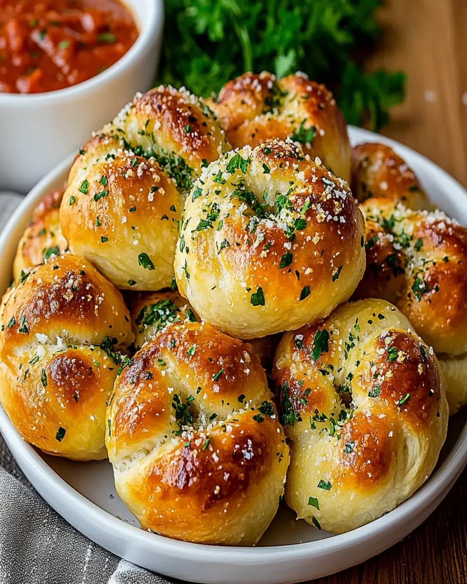 Homemade Garlic Knots First Image First Image