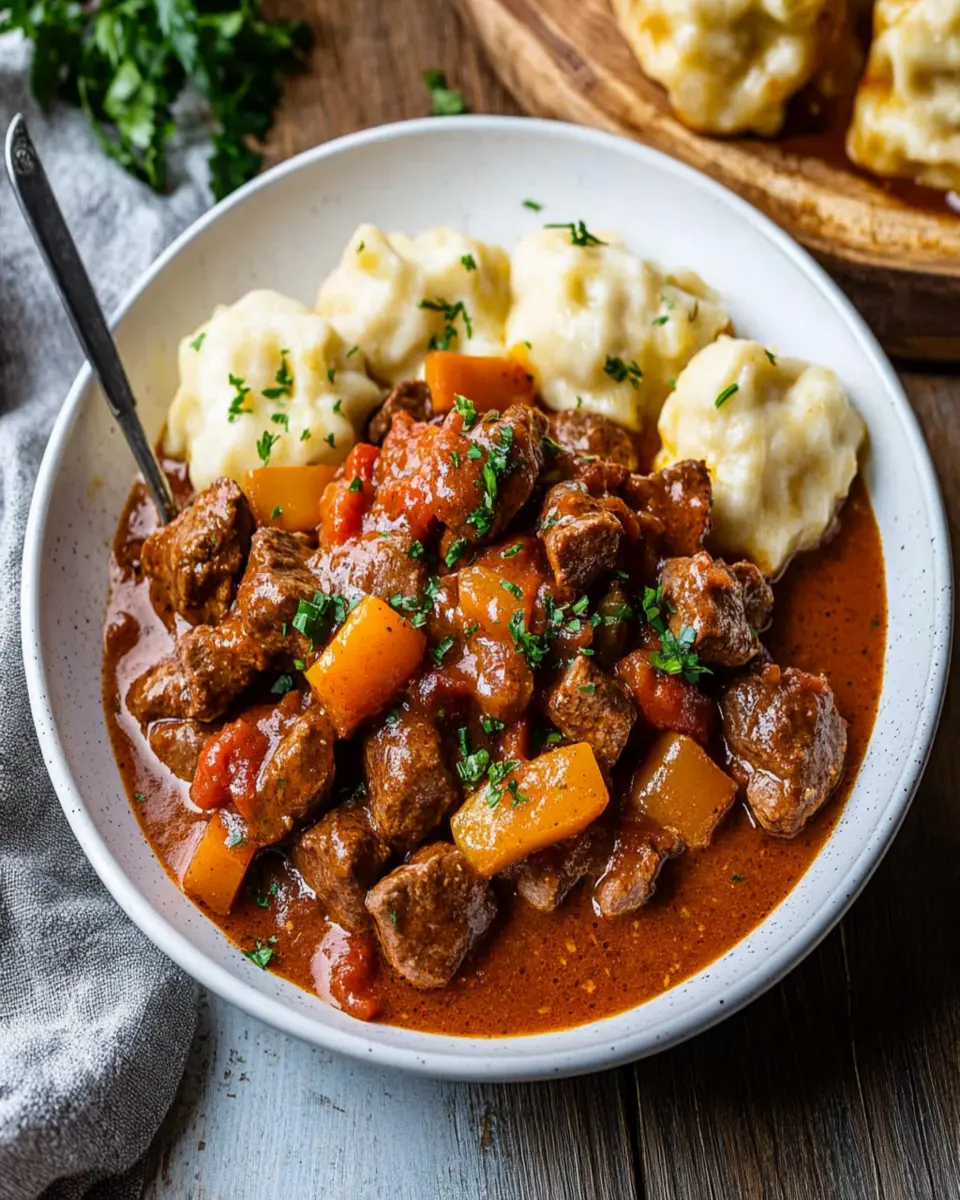 Pörkölt (Hungarian Stew) First Image First Image