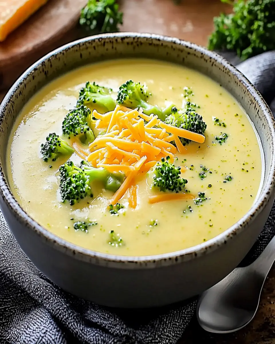 Irresistible Copycat Panera Broccoli Cheddar Soup Recipe First Image First Image