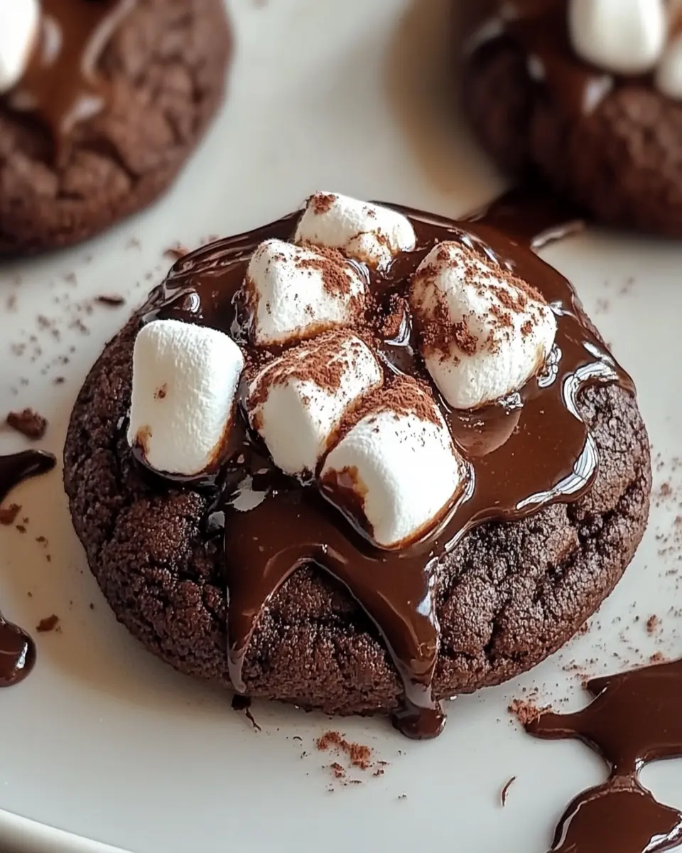 Decadent Chocolate and Marshmallow Cookie Delight First Image First Image