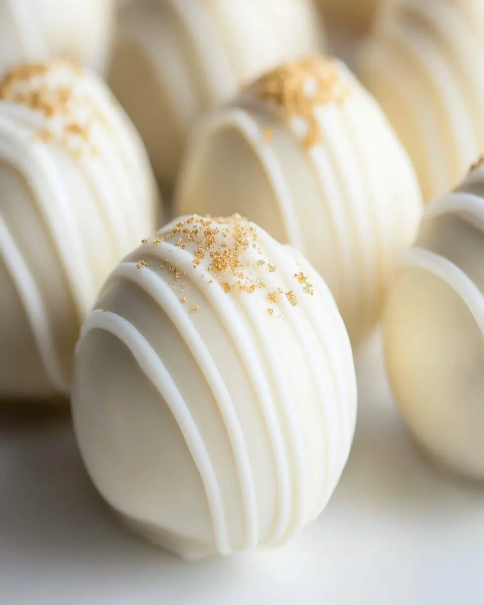 White Chocolate Truffles {Vanilla} First Image First Image