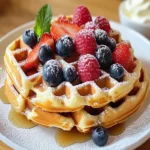 Belgian Waffles: An Amazing Ultimate Recipe You Need to Try First Image First Image