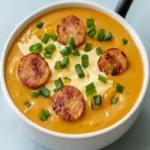 Cajun Potato Soup with Andouille Sausage and Cheddar Recipe First Image First Image