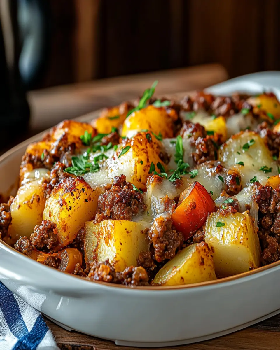 Mouthwatering Hobo Casserole Ground Beef: Weeknight Perfection! First Image First Image