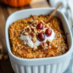 Pumpkin Baked Oatmeal First Image First Image