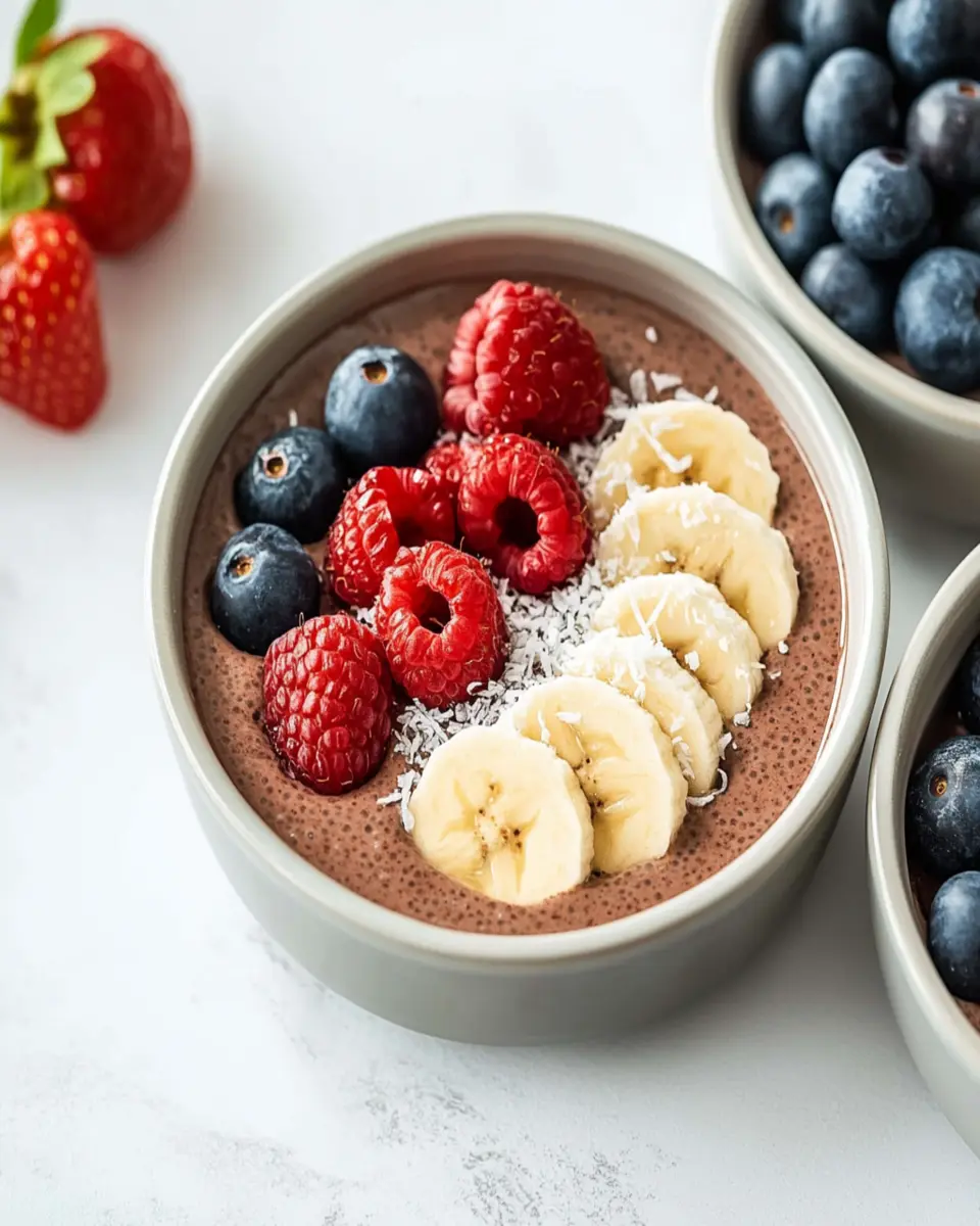 Chocolate Chia Pudding First Image First Image