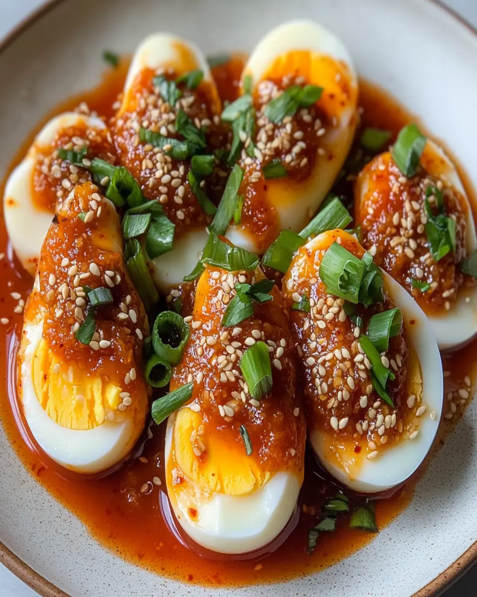 Gochujang Eggs First Image First Image