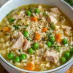 Turkey Rice Soup Bowl First Image First Image