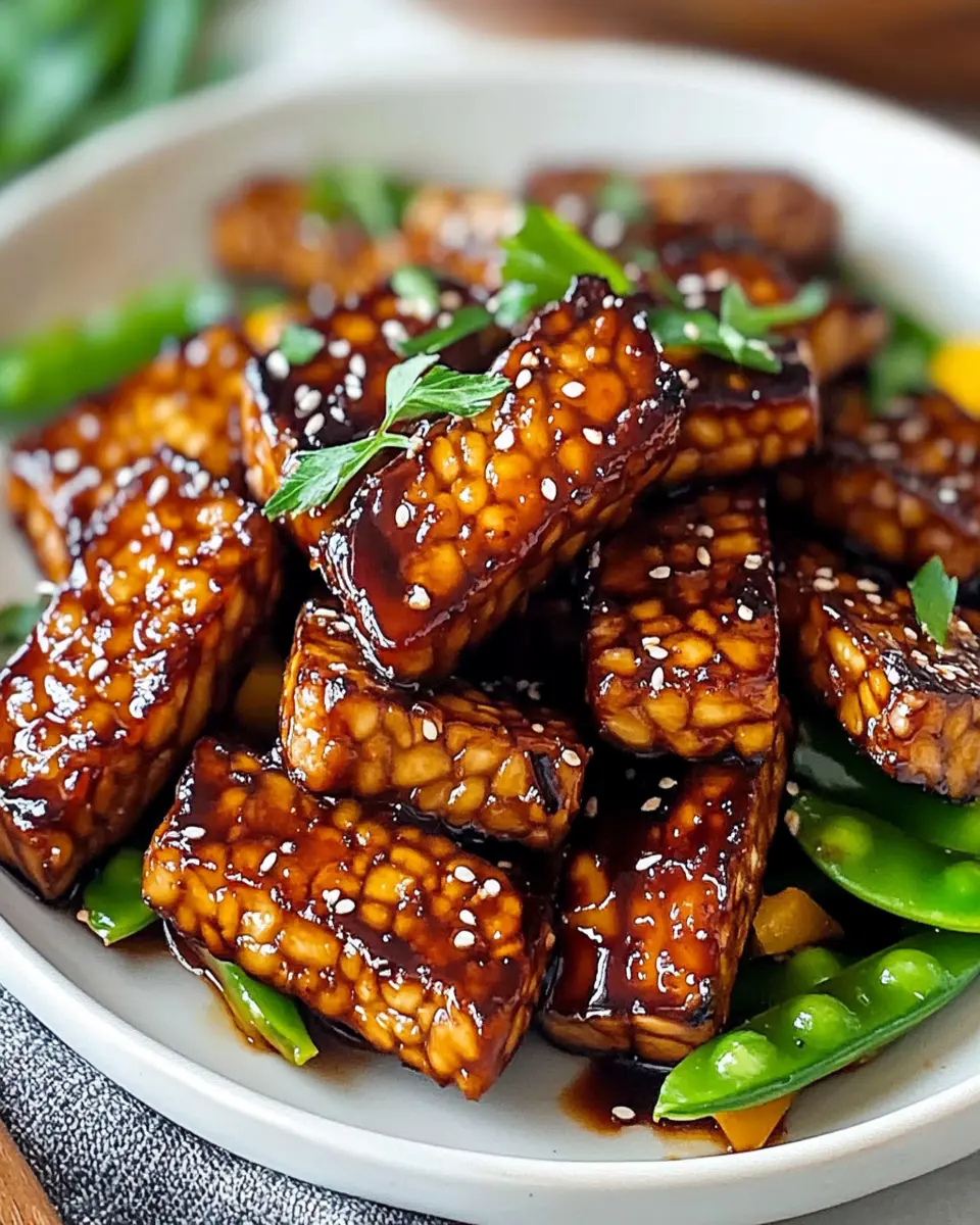 Irresistible Balsamic Miso Glazed Tempeh Recipe Delight First Image First Image
