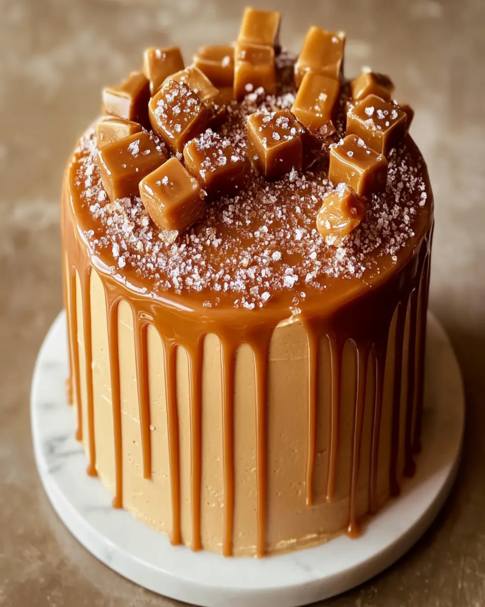 Salted Caramel Cake Filling Recipe for Cupcakes and Layer Cakes First Image First Image