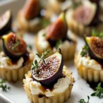 Irresistible Fig and Goat Cheese Bites for Any Occasion First Image First Image