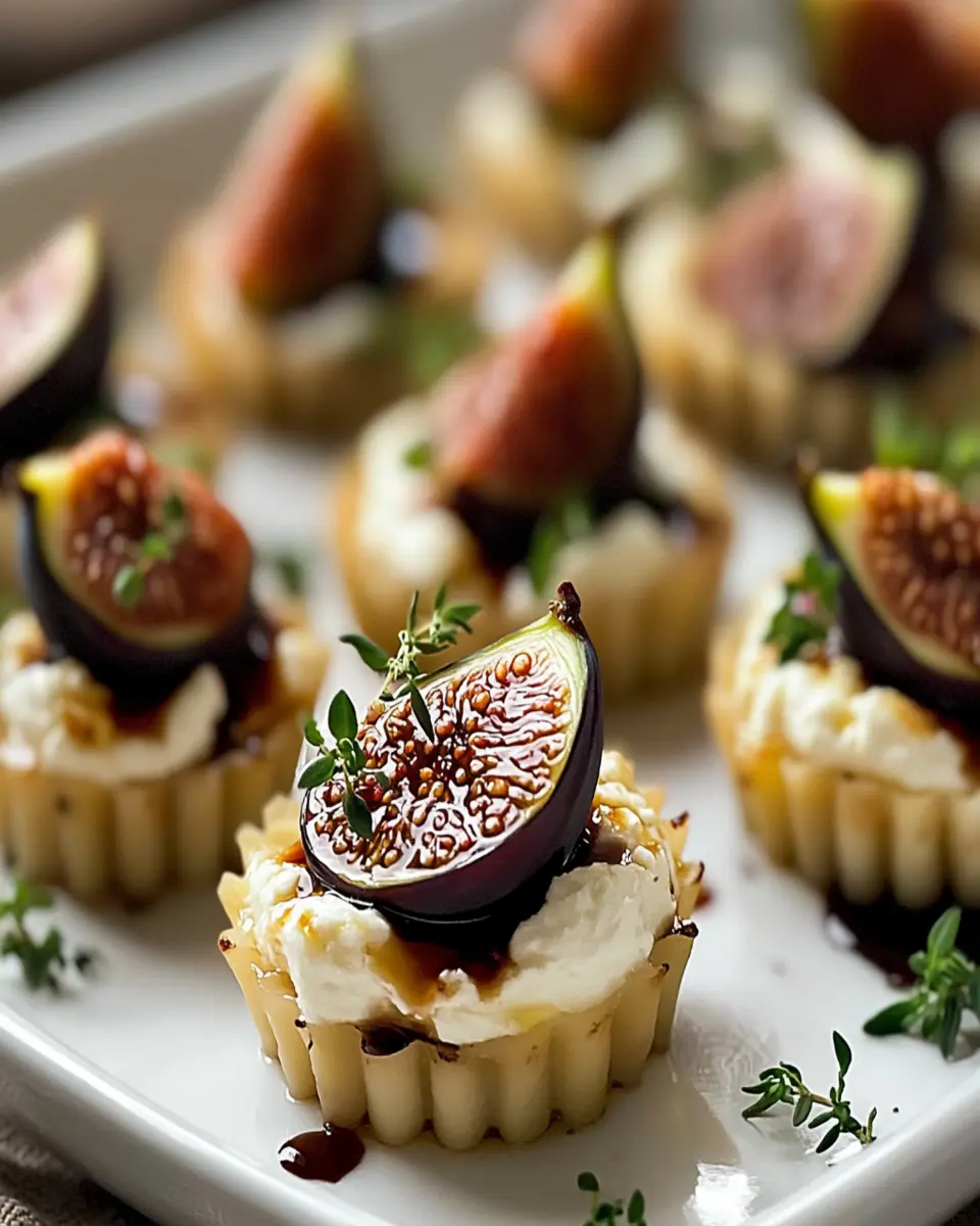 Irresistible Fig and Goat Cheese Bites for Any Occasion First Image First Image