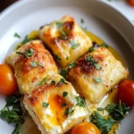 Oven Fried Feta Rolls with Chili Honey First Image First Image