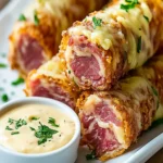 Keto Crispy Reuben Roll-Ups First Image First Image