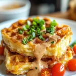 Savory Hashbrown Chaffle First Image First Image