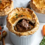 Stout Braised Steak and Mushroom Pot Pie First Image First Image
