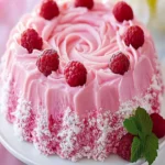Soft Raspberry Swirl Cake First Image First Image