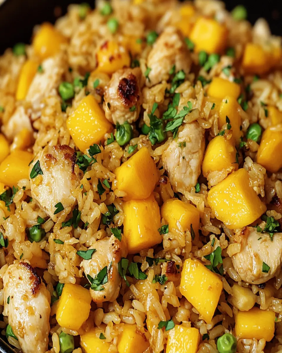 Mango Chicken Fried Rice First Image First Image