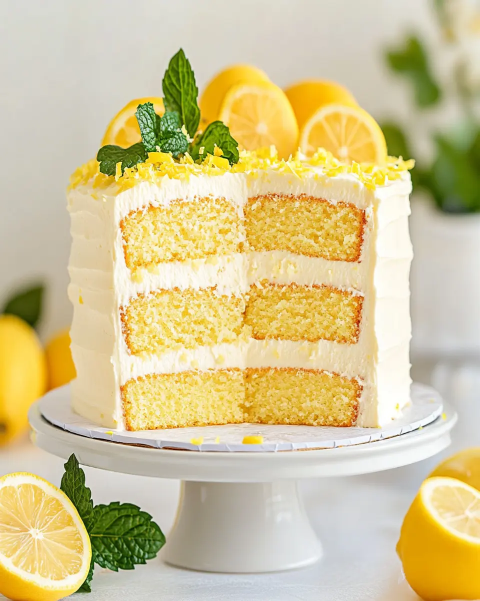 Lemon Cake First Image First Image