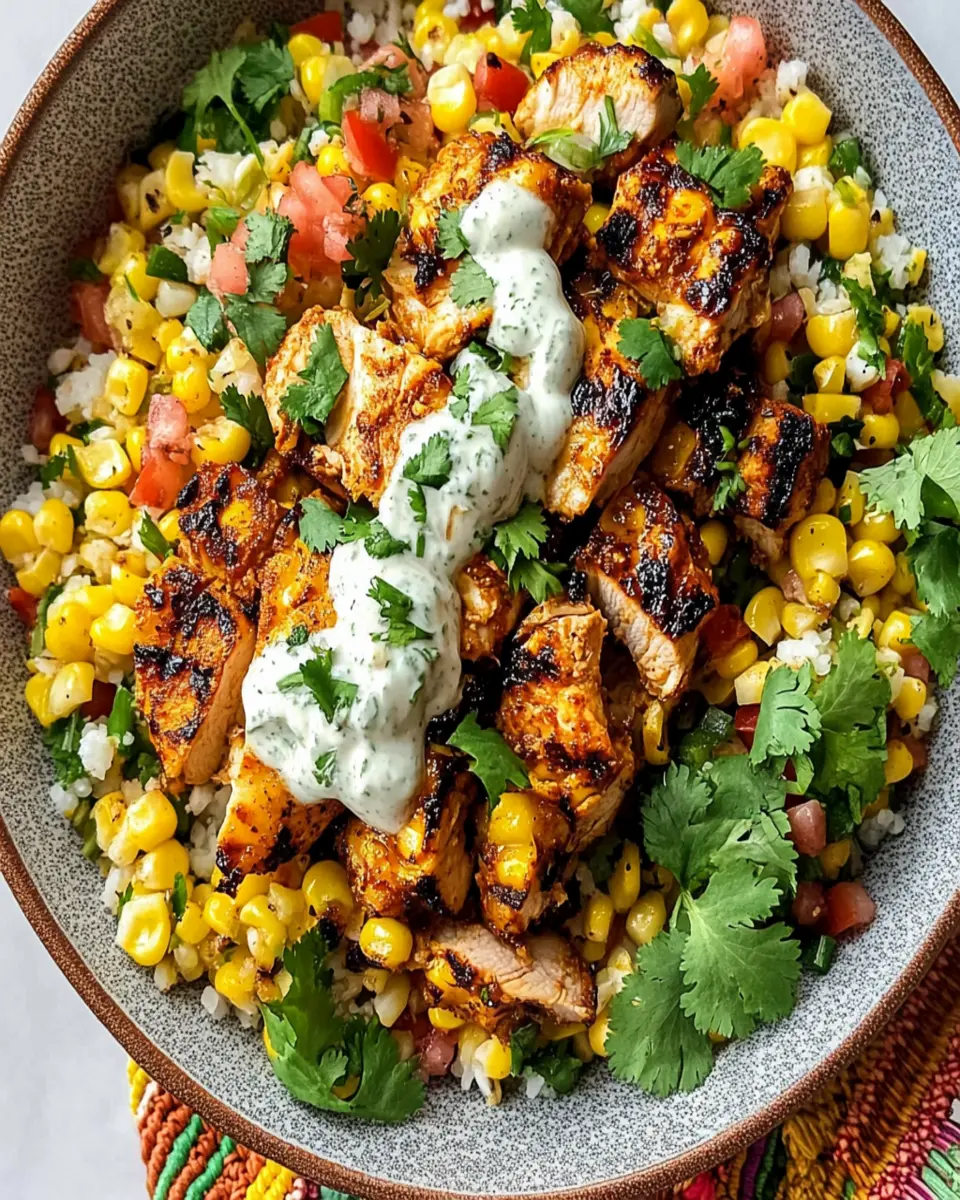 Tasty Street Corn Chicken Bowl First Image First Image