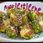 Crispy Garlic Parmesan Brussels Sprouts First Image First Image